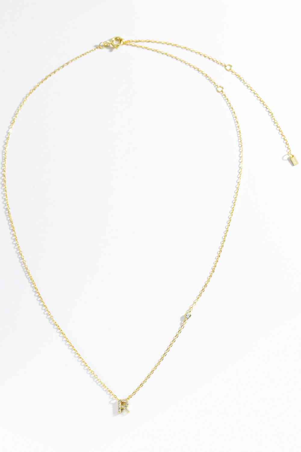 Q To U Zircon 925 Sterling Silver Necklace