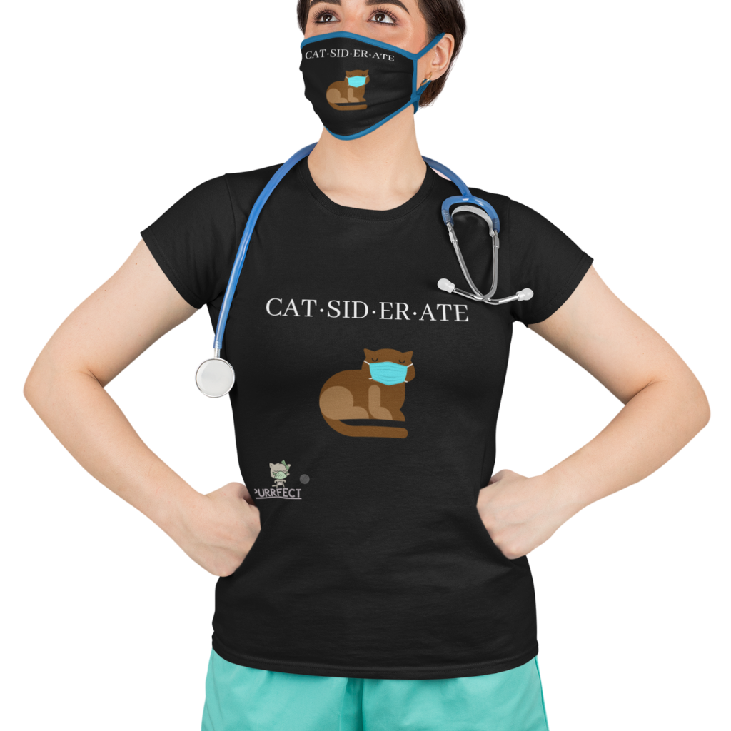 PURRFECT PREMIUM SOFT COTTON SHIRT : CAT-SID-ER-ATE