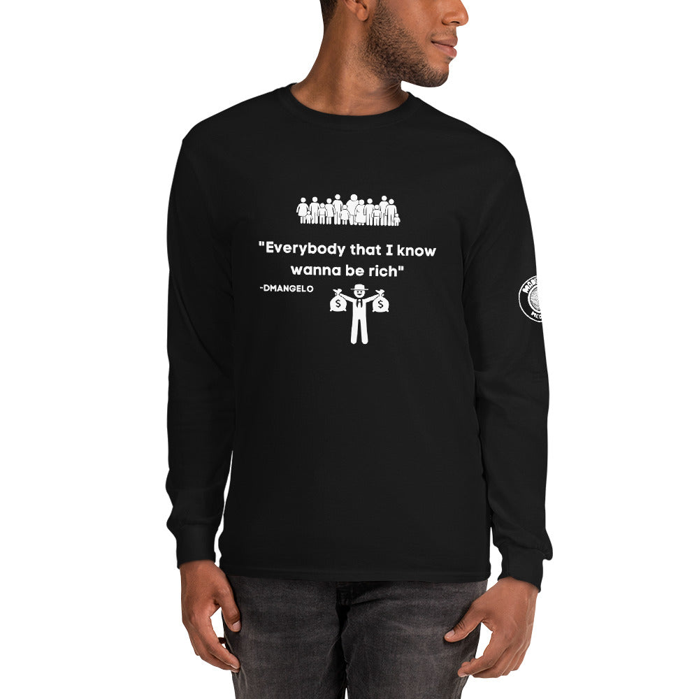 Ribbed Cuff Full Sleeve T-shirt