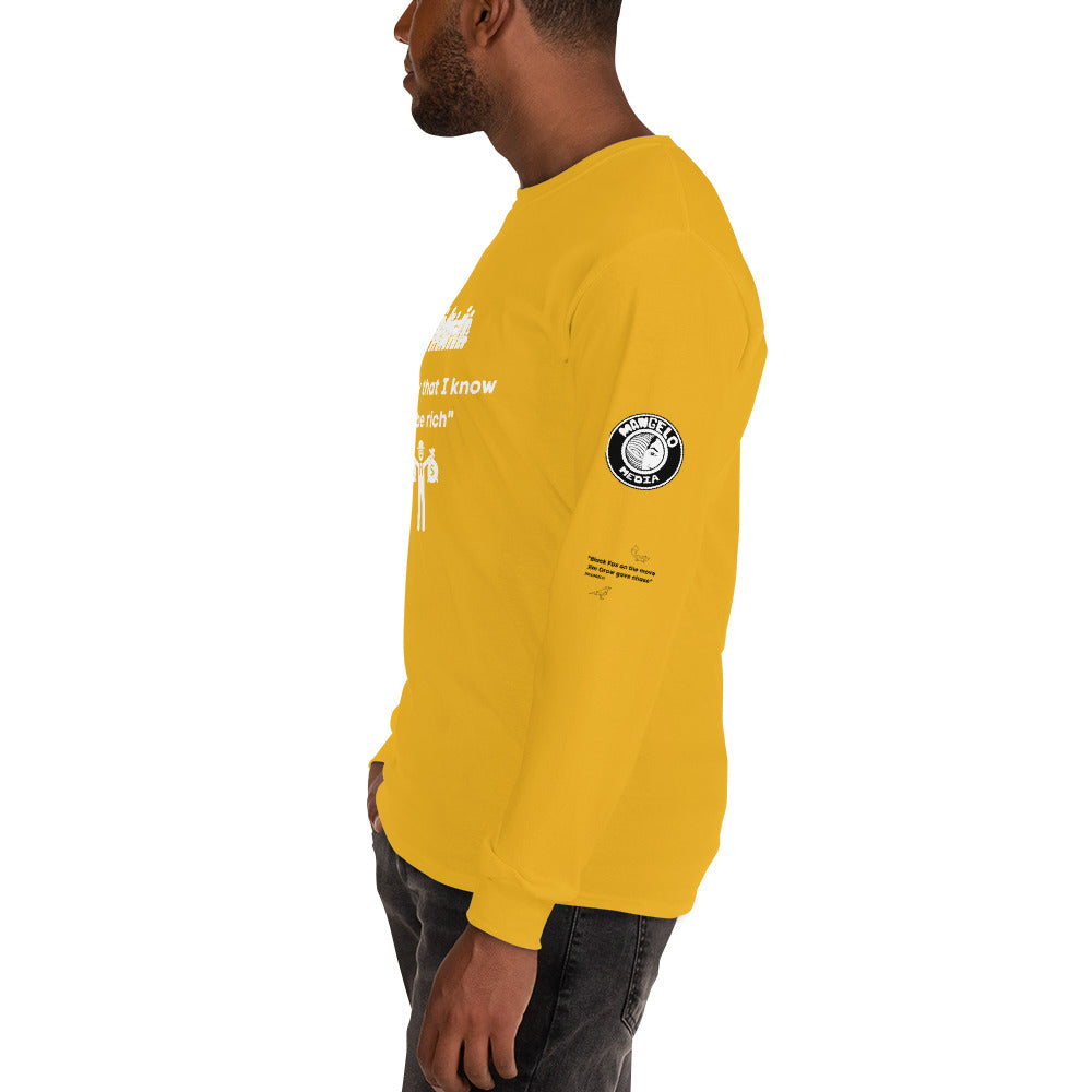Jucii Babii Mangelo Merch Long Sleeve Shirt BE RICH