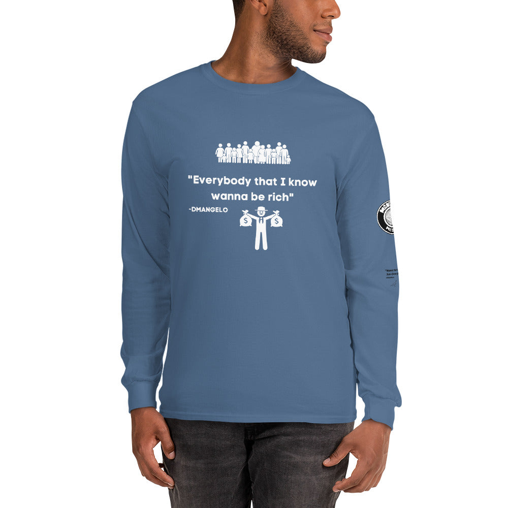 Ribbed Cuff Full Sleeve T-shirt
