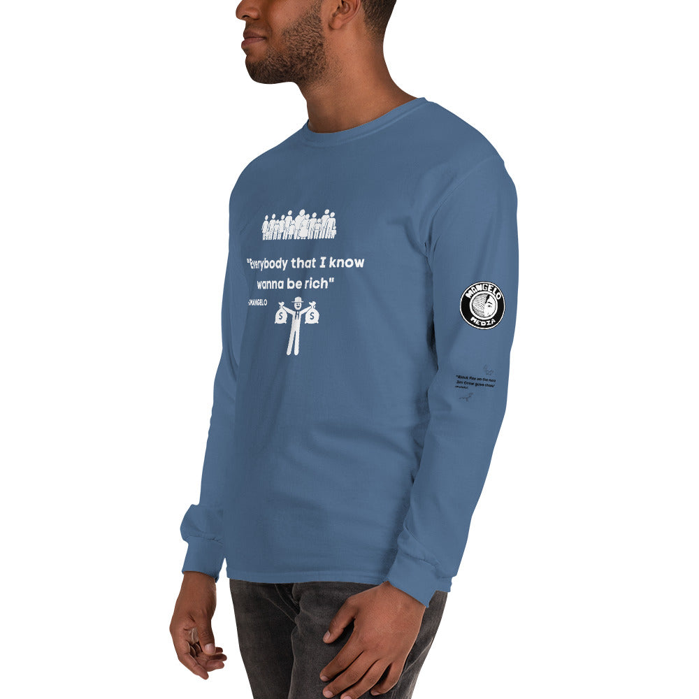 Ribbed Cuff Full Sleeve T-shirt