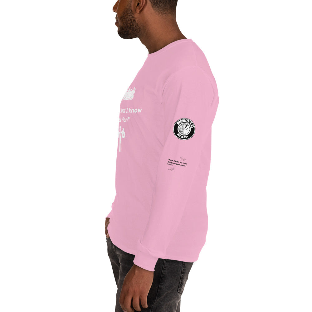 Jucii Babii Mangelo Merch Long Sleeve Shirt BE RICH