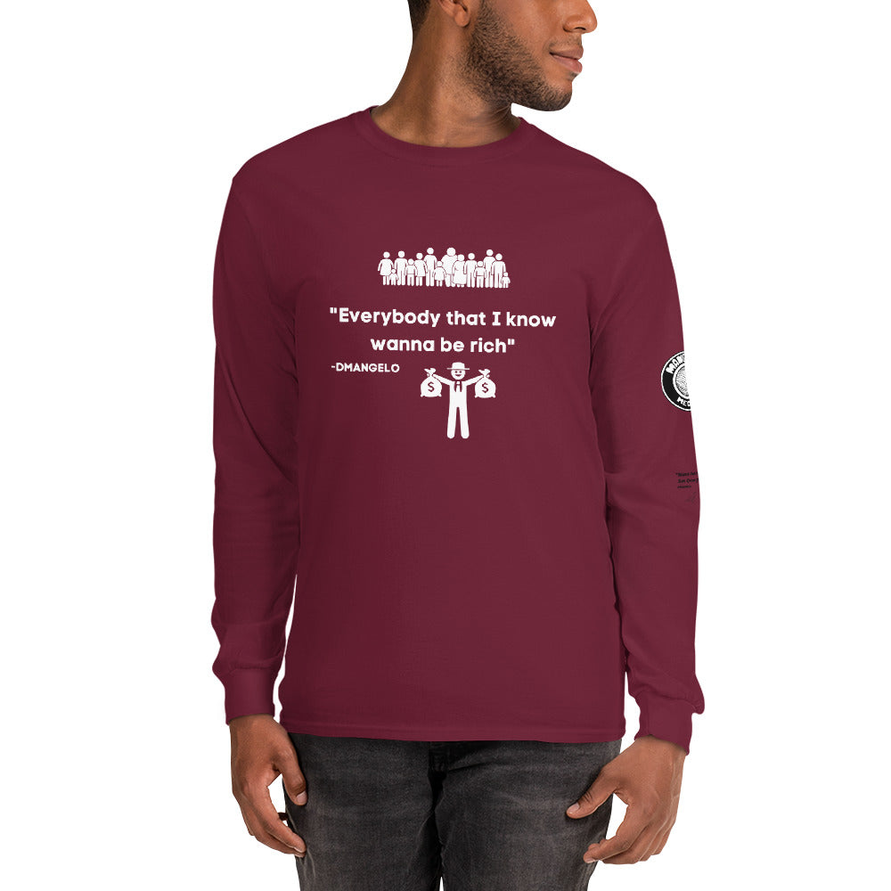 Ribbed Cuff Full Sleeve T-shirt
