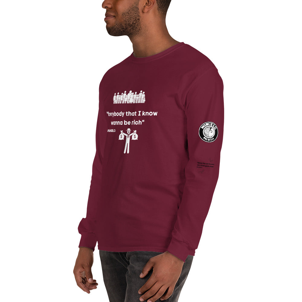 Ribbed Cuff Full Sleeve T-shirt