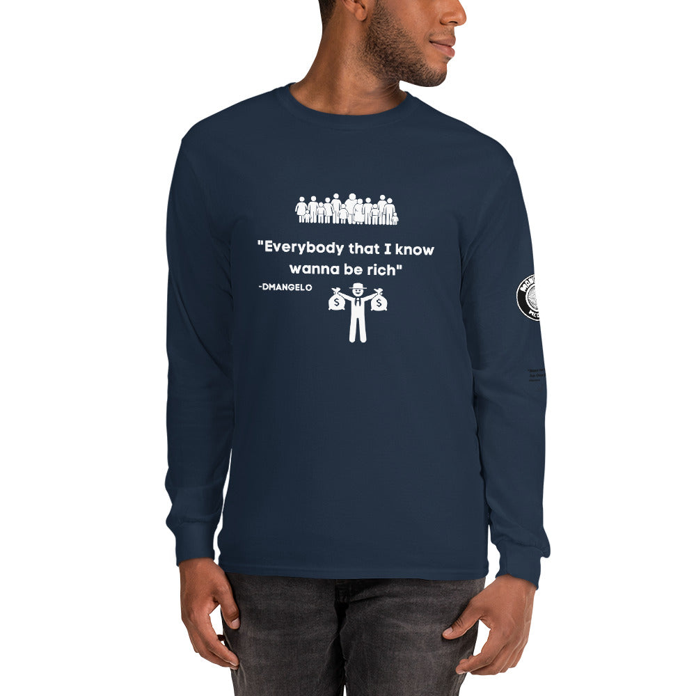 Ribbed Cuff Full Sleeve T-shirt