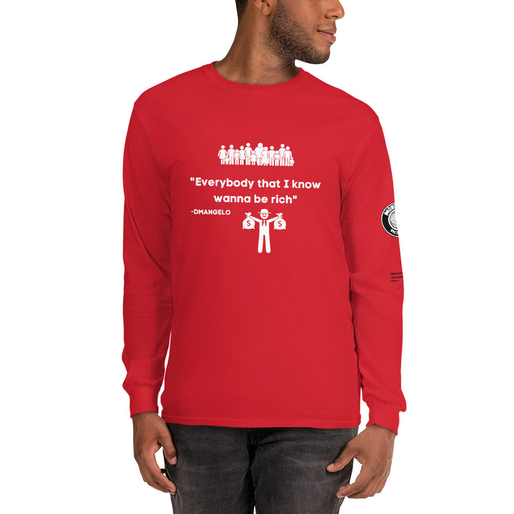 Ribbed Cuff Full Sleeve T-shirt