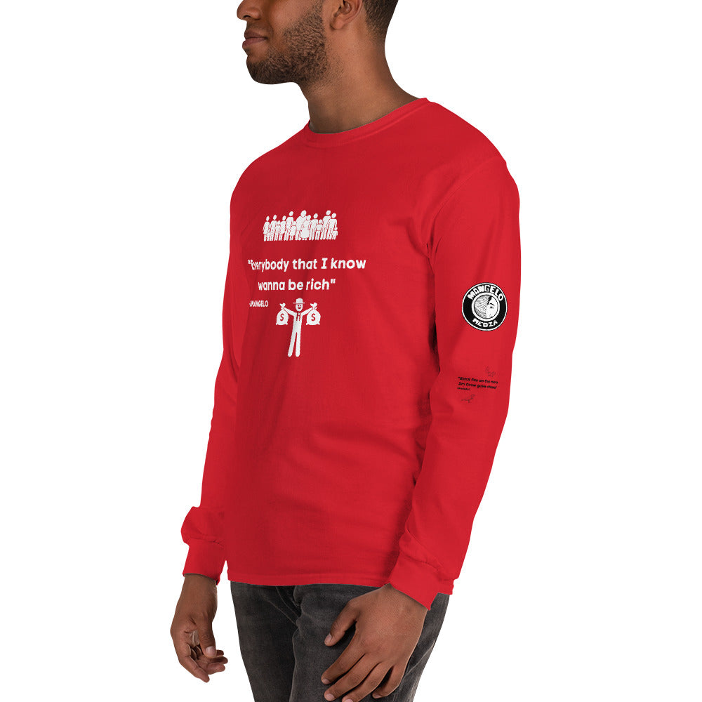 Ribbed Cuff Full Sleeve T-shirt