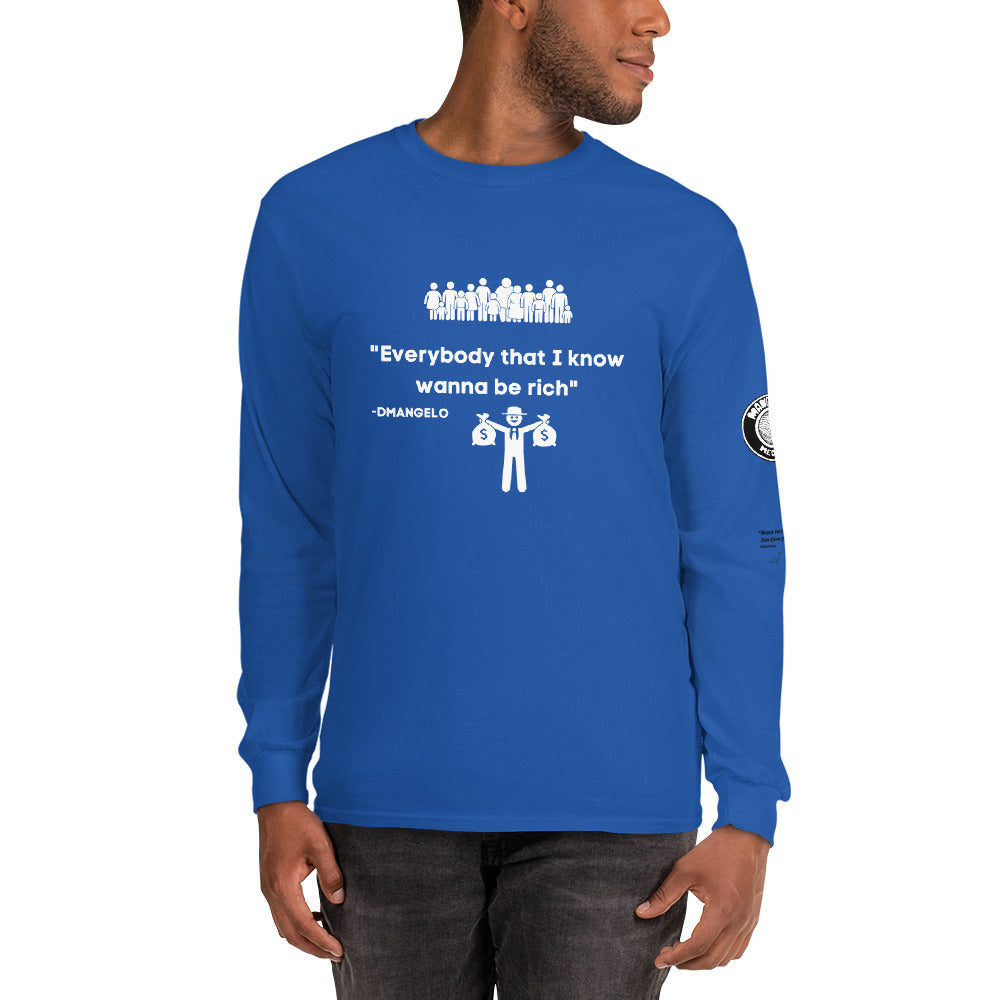 Ribbed Cuff Full Sleeve T-shirt