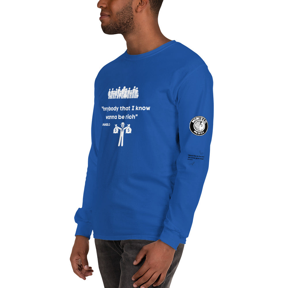 Ribbed Cuff Full Sleeve T-shirt