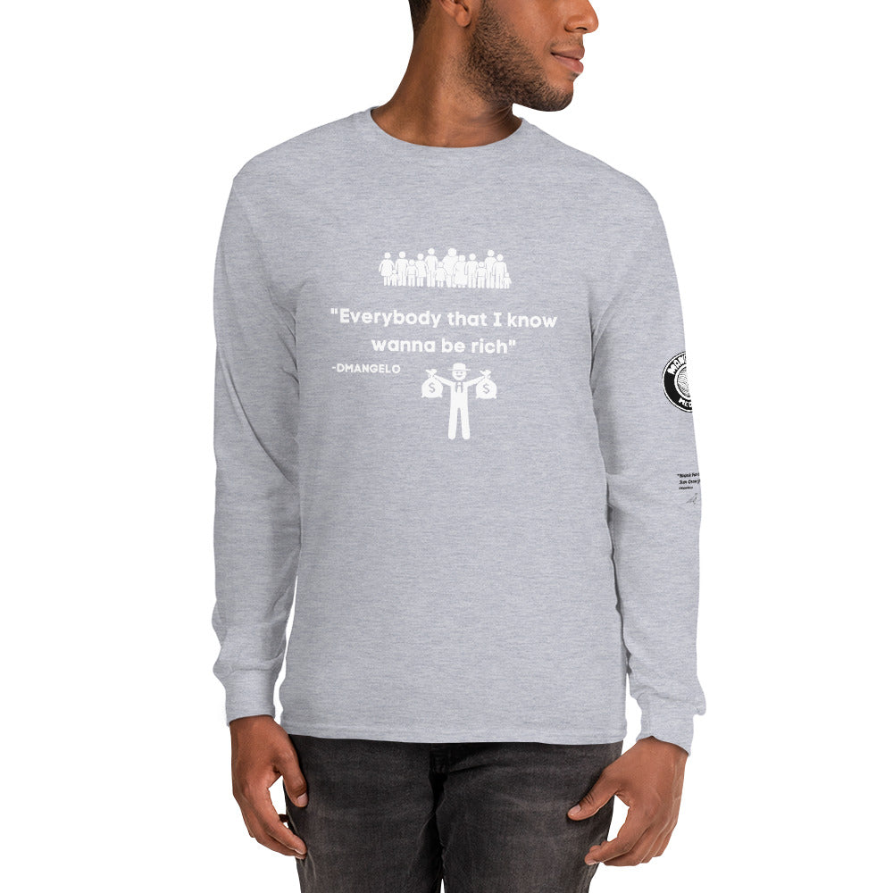 Ribbed Cuff Full Sleeve T-shirt