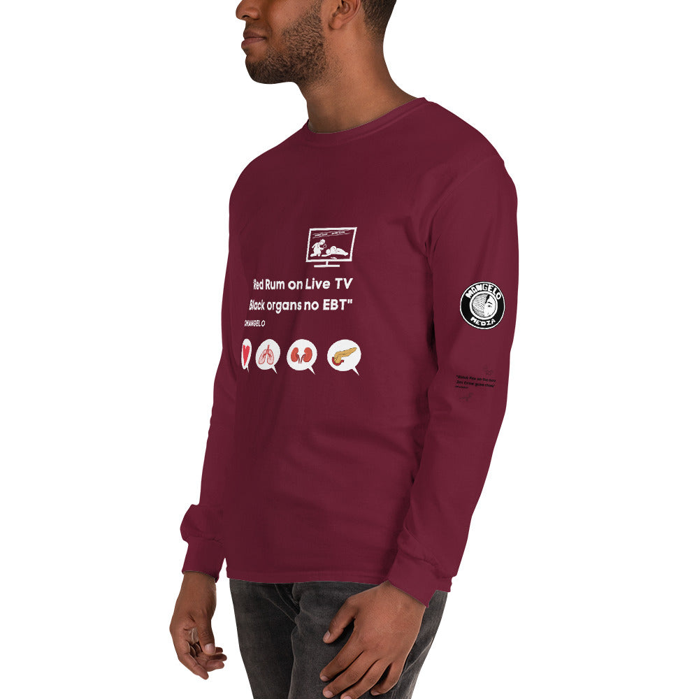 Men's Round Neck Long Sleeve T-shirts