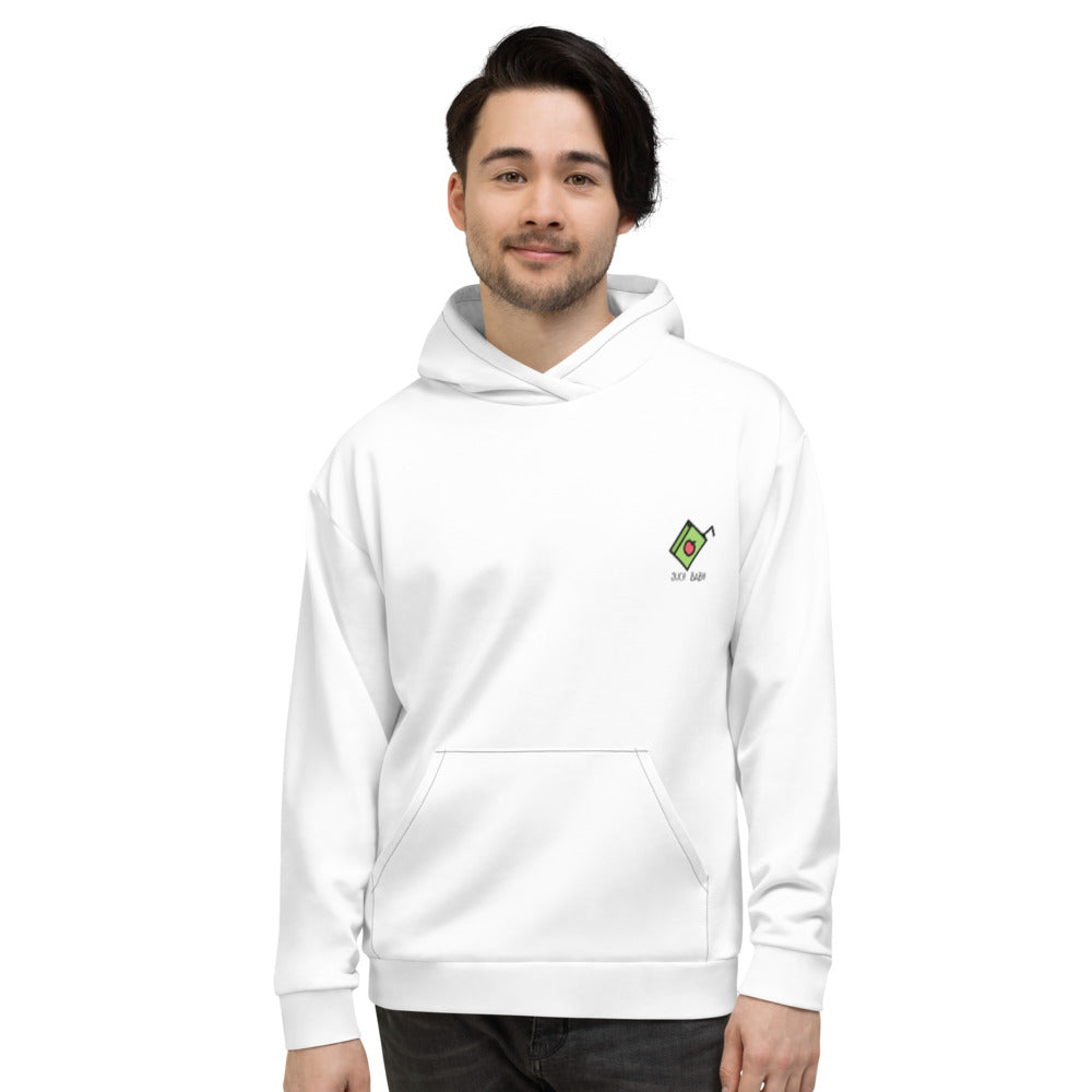 Men's White Hoodie