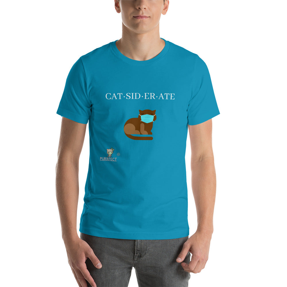 PURRFECT PREMIUM SOFT COTTON SHIRT : CAT-SID-ER-ATE