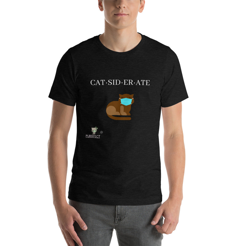 PURRFECT PREMIUM SOFT COTTON SHIRT : CAT-SID-ER-ATE