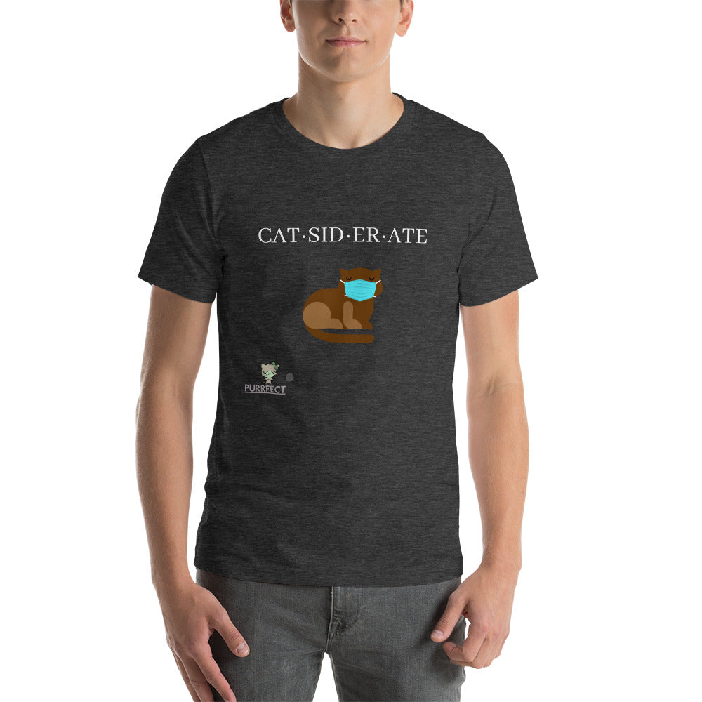 PURRFECT PREMIUM SOFT COTTON SHIRT : CAT-SID-ER-ATE