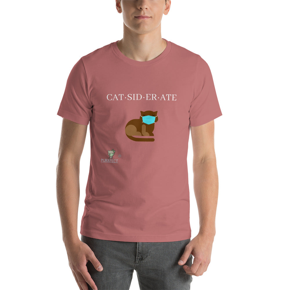 PURRFECT PREMIUM SOFT COTTON SHIRT : CAT-SID-ER-ATE