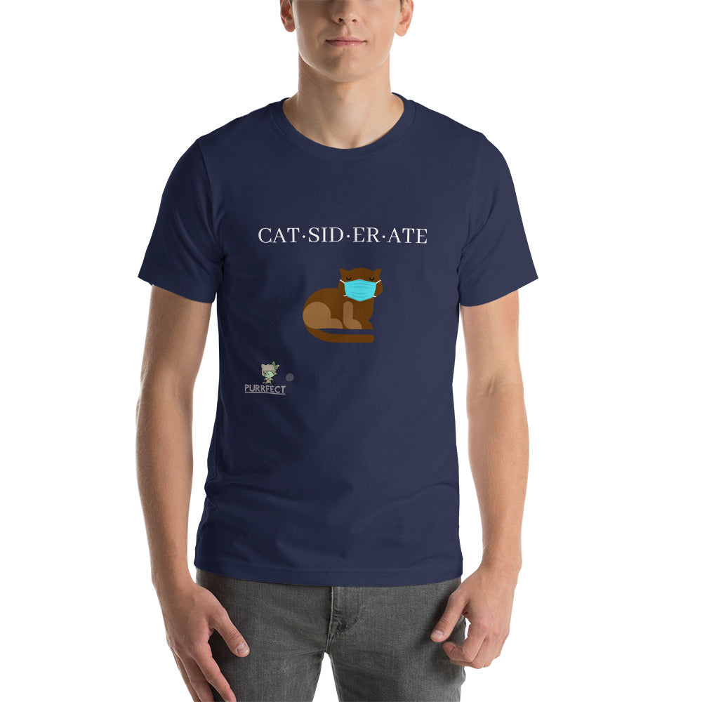 PURRFECT PREMIUM SOFT COTTON SHIRT : CAT-SID-ER-ATE