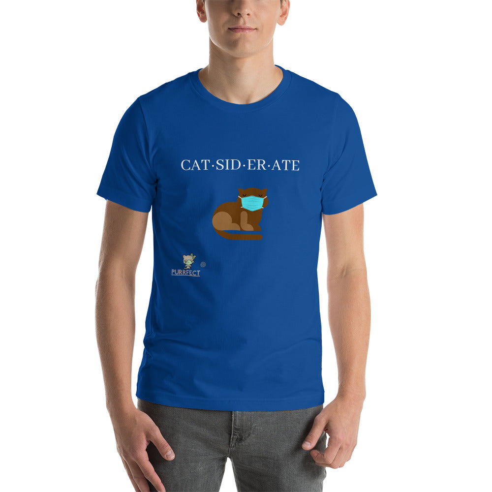 PURRFECT PREMIUM SOFT COTTON SHIRT : CAT-SID-ER-ATE