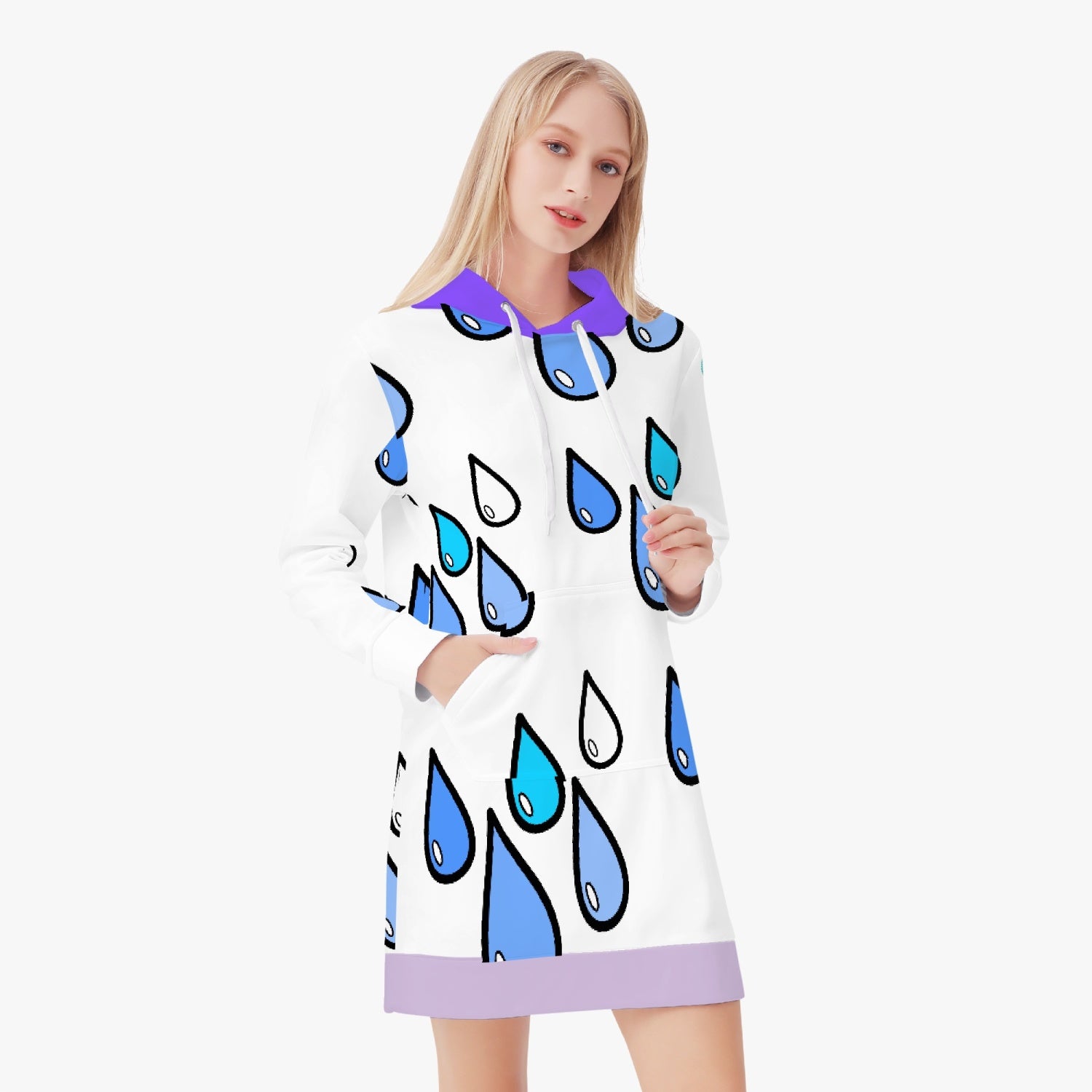 Rain Hoodie Dress