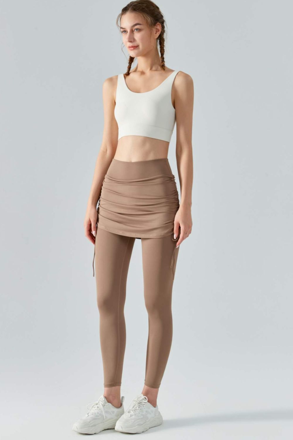Skirted Leggings Skeggings Asymmetric Skirt Active Wear Yoga Super Soft,  Stretch and Strong Black the Shakti Leggings - Etsy