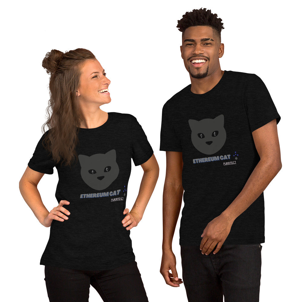 PURRFECT PREMIUM SOFT COTTON SHIRT : ETHEREUM CAT