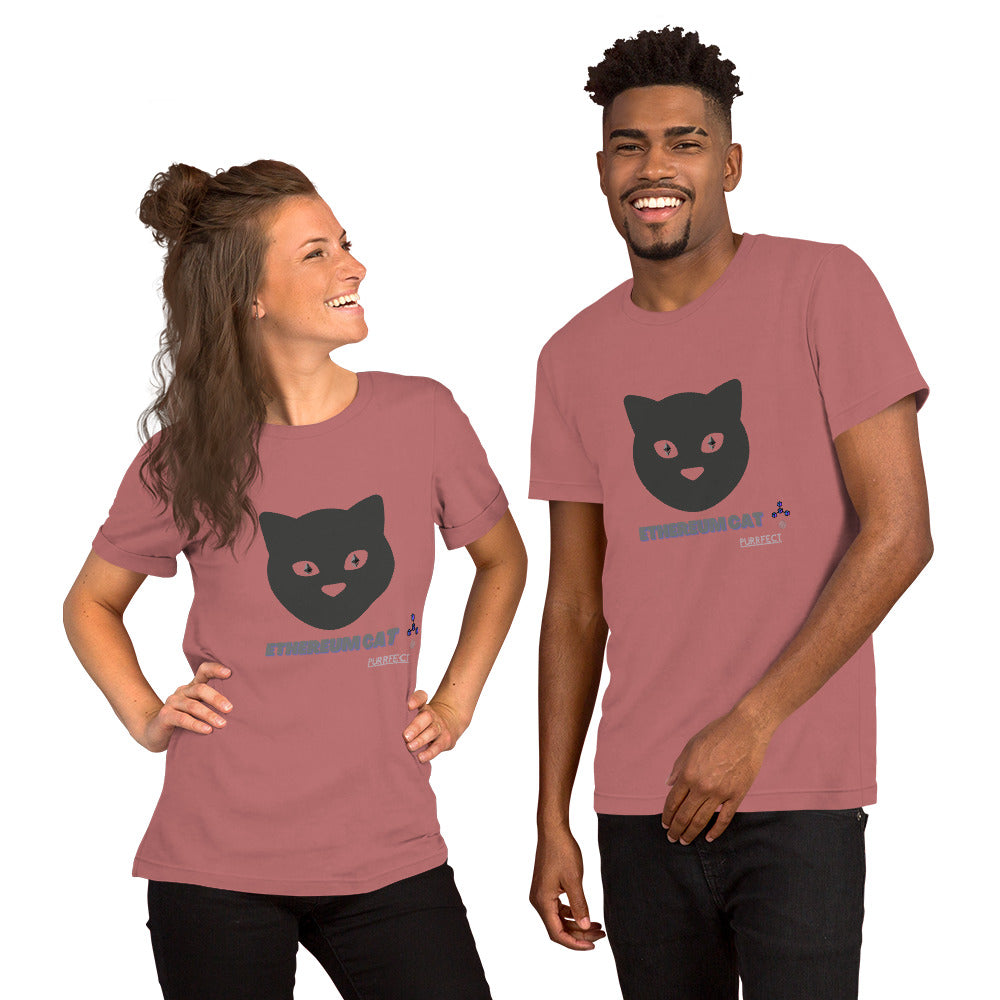 PURRFECT PREMIUM SOFT COTTON SHIRT : ETHEREUM CAT