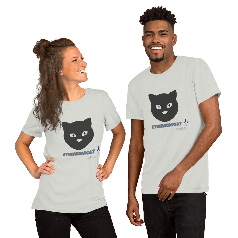 PURRFECT PREMIUM SOFT COTTON SHIRT : ETHEREUM CAT